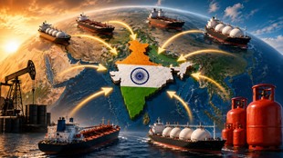 India import crude oil and lpg