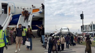 Indigo Filght, Chandigarh airport