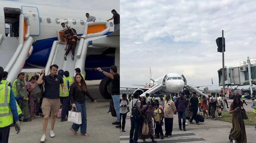Indigo Filght, Chandigarh airport