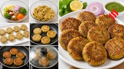 अब वेज कबाब बनाना हुआ आसान, कम तेल में इस तरह बनाएं