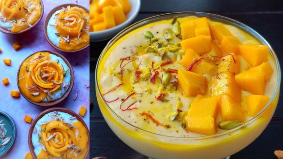Mango Phirni Recipe | Mango-phirni-recipe-with-rice