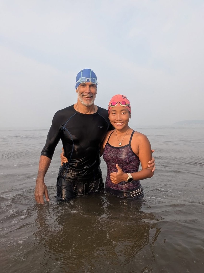 Milind Soman fitness at 60