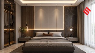 Modern Bedroom Wall Design