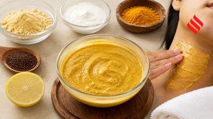 Natural Ubtan for Neck Tanning