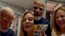 इटली की पीएम को प्रधानमंत्री नरेंद्र मोदी ने दिया प्यारा-सा गिफ्ट, जॉर्जिया मेलोनी हंस कर बोली- थैंक यू