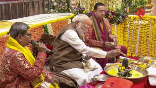 PM Narendra Modi Visits Somnath Temple Offers Prayers at Somnath Amrut Mahotsav