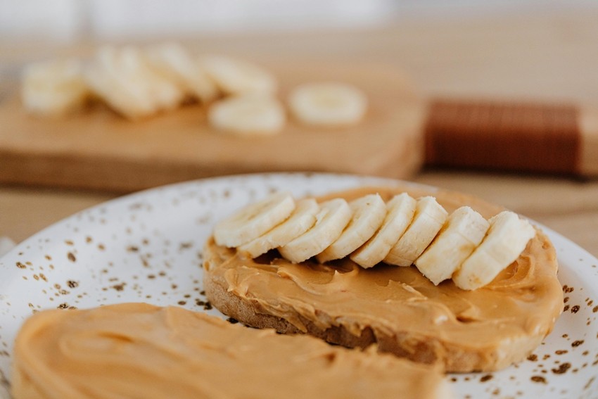 Peanut Butter Banana Bread
