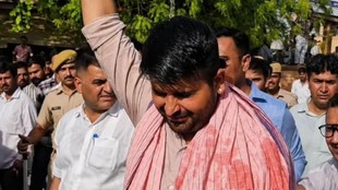 Ravindra Singh Bhati, Ravindra Singh Bhati protest, Rajasthan MLA petrol protest, Ravindra Singh Bhati video, Rajasthan MLA pours petrol on himself, Ravindra Singh Bhati Barmer collectorate protest, Sheo MLA Ravindra Singh Bhati, Giral lignite mines protest Ravindra Singh Bhati,