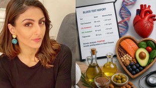 Soha Ali Khan Health Update, Genetic Heart Disease Risk,Cholesterol management tips, Soha Ali Khan blood report,How genes affect heart disease risk, Importance of low cholesterol for heart health,Heart health awareness,