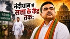 नंदीग्राम आंदोलन से उभरे सुवेंदु अधिकारी आज पश्चिम बंगाल की राजनीति के सबसे आक्रामक और प्रभावशाली चेहरों में गिने जाते हैं।