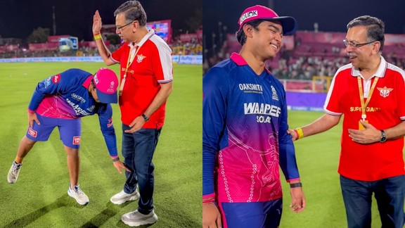 Vaibhav Sooryavanshi, Sanjiv Goenka, Sunil Gavaskar
