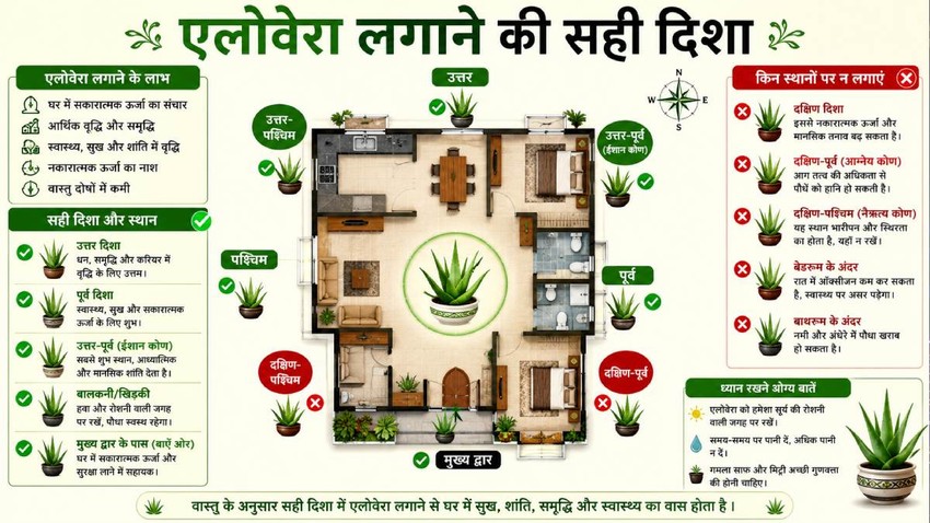 vastu tips, vastu tips for plant, aloe vera plant vastu direction, best direction for aloe vera, is disha me n klgaye aloe vera, where to grow aloe vera plant, Where is the best place to plant aloe vera, kya ghar mai aloe vera lga skte hain, aloe vera ko khan nhi lgana chahiye, एलोवेरा के पौधे से जुड़े वास्तु टिप्स, एलोवेरा का पौधा कहां लगाएं, एलोवेरा का पौधा कहां नहीं लगाना चाहिए
