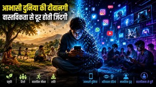Virtual World, Duniya Mere Aage, Jansatta Paper