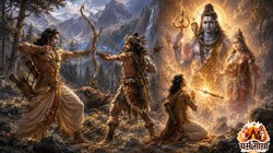 धर्म गाथा- क्यों शिवजी को किरातेश्वर अवतार लेकर करना पड़ा अर्जुन से युद्ध? पढ़ें पाशुपत अस्त्र मिलने का संपूर्ण कथा