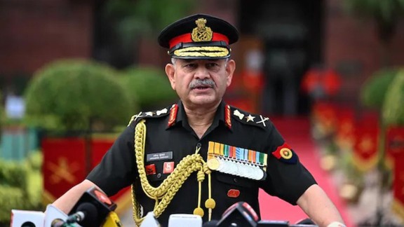 army chief, upendra dwivedi, warning islamabad, islamabad