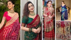 घरचोला, एकदाली और चंद्रखानी… शादी से तीज-त्योहार तक पहनें ये 10 तरह की बांधनी साड़ियां, हर डिजाइन की है अलग खासियत