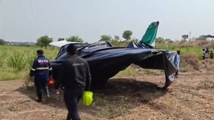 Pune Plane Crash Training Aircraft Crashes Near Baramati Trainee Pilot Safe