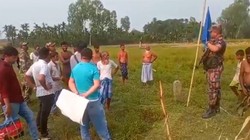 बांग्लादेश सीमा पर बाड़ लगाने को लेकर हुआ तनाव, BSF-BGB के बीच हुई झड़प