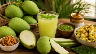 कच्चे आम के फायदे, Raw mango benefits, लू से बचाव, Heatstroke prevention,