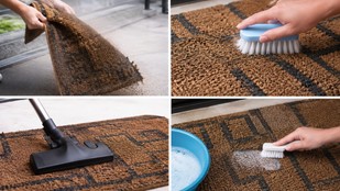 how to clean doormats without washing | doormat cleaning tip | paydan kaise saaf karen