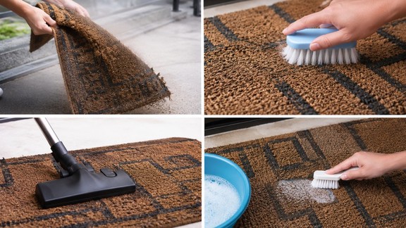 how to clean doormats without washing | doormat cleaning tip | paydan kaise saaf karen