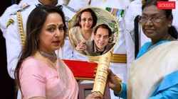 ‘उन्होंने मेरा हाथ थामकर मुझे मंच तक पहुंचाया’, पद्म विभूषण पुरस्कार लेते वक्त हेमा मालिनी ने महसूस की धर्मेंद्र की मौजूदगी