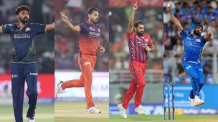 Mohammad Siraj, Bhuvneshwar Kumar, Mohammad Shami, Jasprit Bumrah
