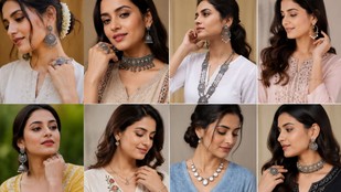 kurti jewellery styling ideas | kurti pe konsi jewellery pahne | fashion tips
