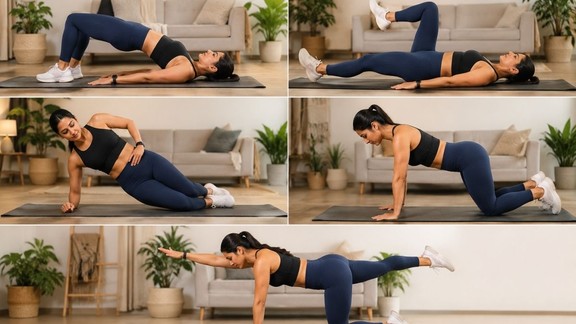 Back pain remedy, core exercises for back strength, Sameera Reddy fitness tips, body stability exercises,Exercises for strong back, fitness expert guide for back pain