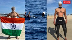 15 किमी तैरकर यूरोप से अफ्रीका पहुंचे मिलिंद सोमन, 60 की उम्र में जिब्राल्टर स्ट्रेट पार कर रचा इतिहास