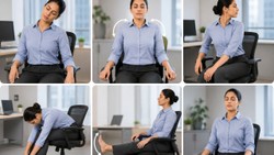 ऑफिस की कुर्सी पर बैठ-बैठे कर सकते हैं ये योगासन, बस बरतें ये सावधानियां