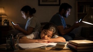 Parents Screen Time, Reels Addiction, Social Media Impact, Children Mental Health