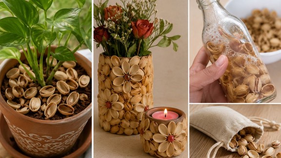 pista shell craft ideas | pista ke chilke ka use | pista ke chilke ka craft ideas