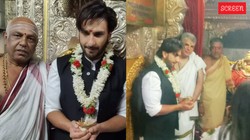 FWICE बैन के बाद ‘कांतारा’ विवाद के लिए माथा टेकने चामुंडेश्वरी मंदिर पहुंचे रणवीर सिंह
