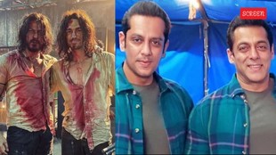 Salman Khan, Shah Rukh Khan with Body Double