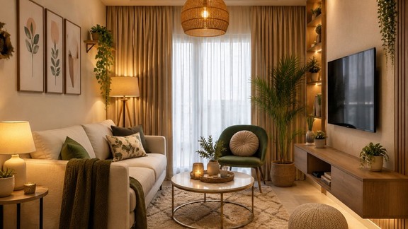 chote living room ko kaise sajaye | living room decorating ideas | how to decorate living room with simple things