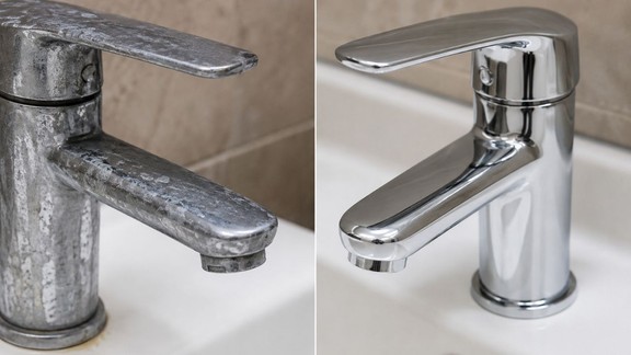 steel tap cleaning tips | Steel ke nal kaise saaf karen | tap water stain cleaning tips