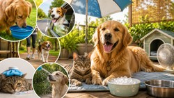 हीट वेव में पालतू जानवरों में दिखने वाले खतरे के संकेत, गर्मियों में Pets का ऐसे रखें ख्याल