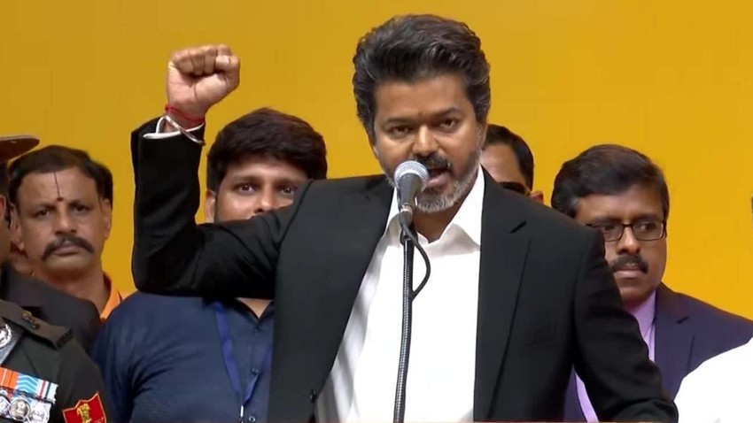 tamil nadu government formation, vijay swearing in live, tamil nadu cm oath ceremony, tvk chief vijay live updates
