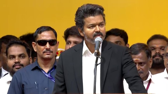 joseph Vijay first speech, Chief Minister Tamil Nadu, social justice starts noW