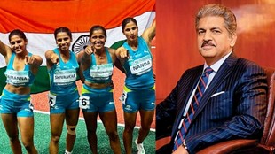 Indian Women Relay Team, Asian Relay Championship, Anand Mahindra