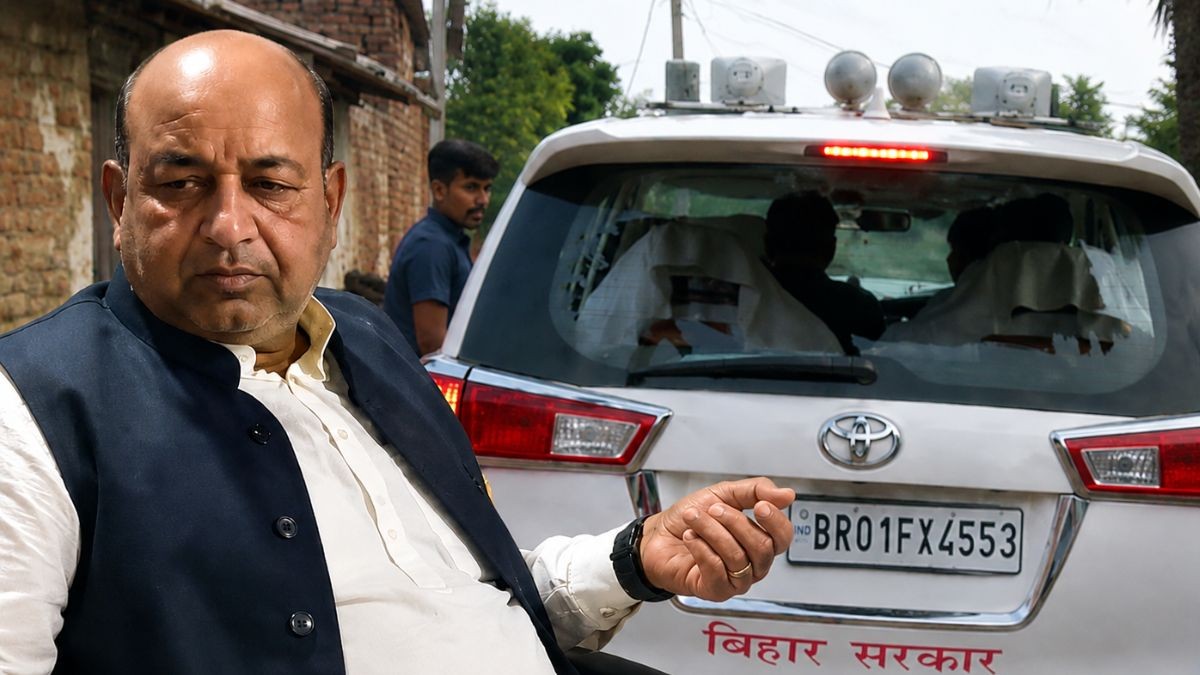 सीएम सम्राट चौधरी के मंत्री के काफिले पर हमला, बाल-बाल बचे अरुण शंकर