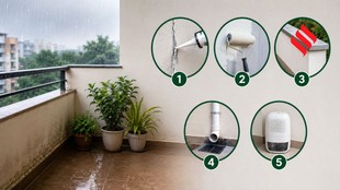 Balcony Wall Seepage