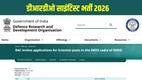 DRDO Recruitment 2026, DRDO Scientist Recruitment 2026, RAC Recruitment 2026, Scientist C Vacancy 2026, Scientist D Recruitment, Scientist E Vacancy