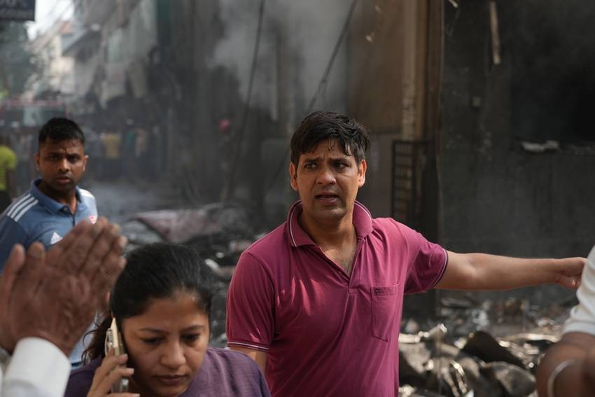 Delhi Fire Rescue Operation