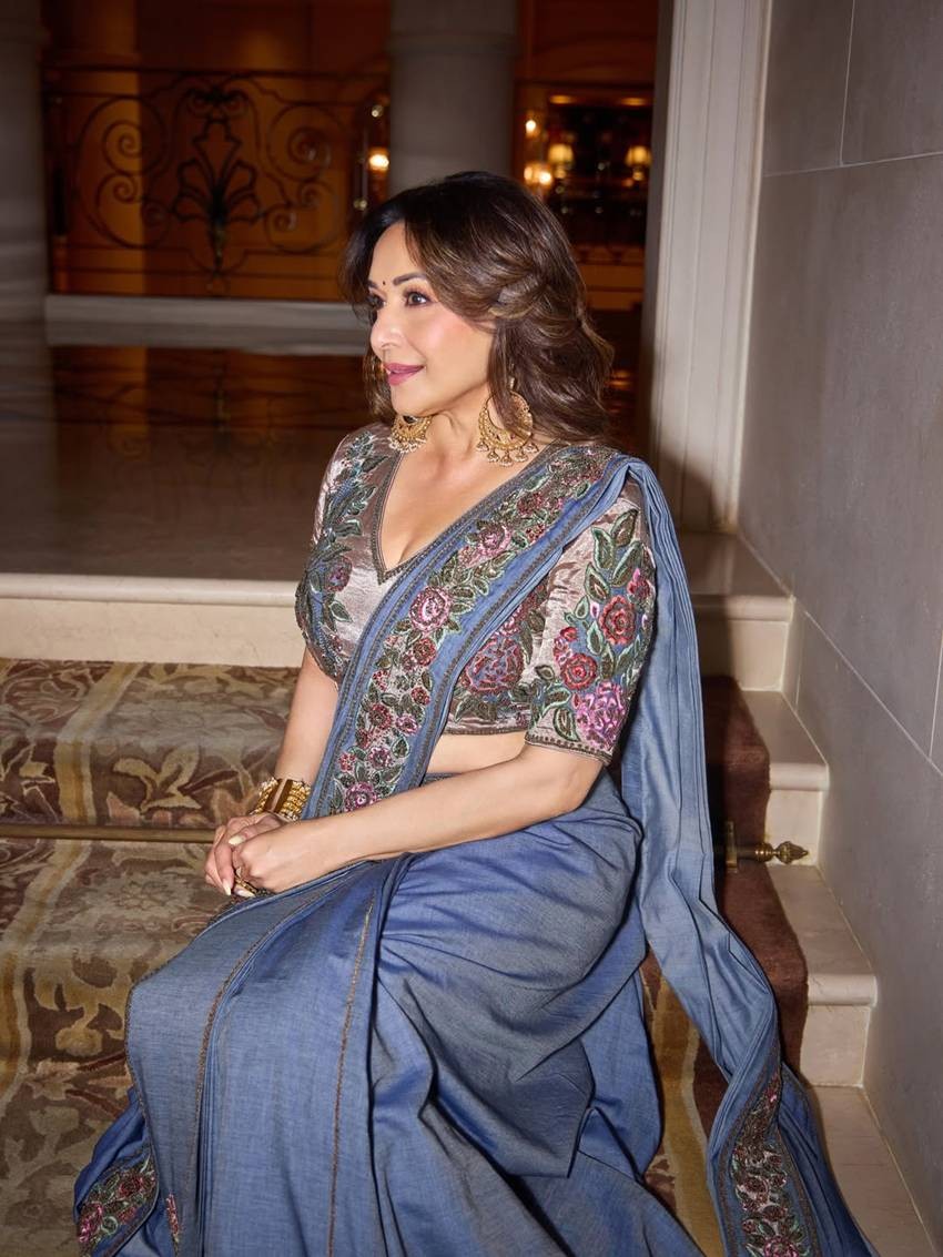 Embroidered Saree