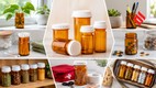 Empty medicine bottles Reuse Idea's