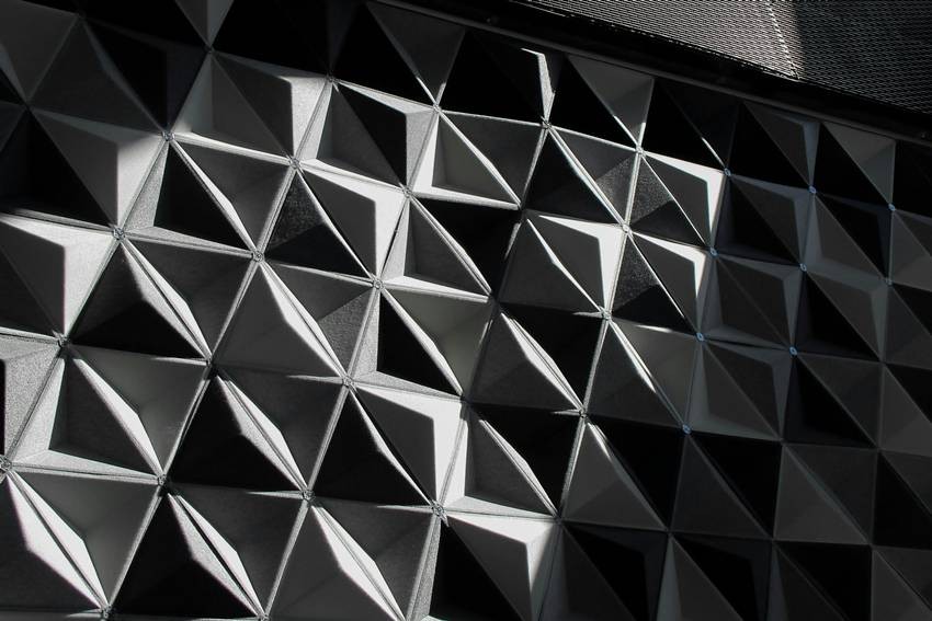 Geometric 3D wall