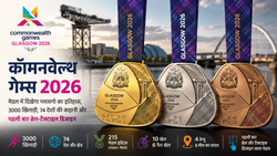 कॉमनवेल्थ गेम्स 2026: मेडल में दिखेगा ग्लासगो का इतिहास, 3000 खिलाड़ी, 74 देशों की कहानी और पहली बार ब्रेल-टैक्टाइल डिजाइन