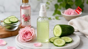 Homemade toner for open pores